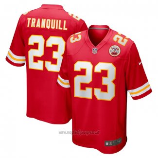 Maglia NFL Game Kansas City Chiefs Drue Tranquill Rosso
