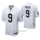 Maglia NFL Game Las Vegas Raiders Eddy Pineiro Bianco