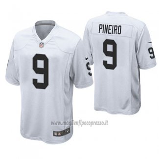 Maglia NFL Game Las Vegas Raiders Eddy Pineiro Bianco