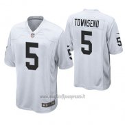 Maglia NFL Game Las Vegas Raiders Johnny Townsend Bianco