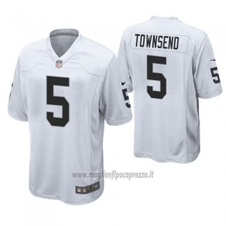 Maglia NFL Game Las Vegas Raiders Johnny Townsend Bianco