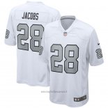 Maglia NFL Game Las Vegas Raiders Josh Jacobs Alternato Bianco