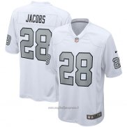 Maglia NFL Game Las Vegas Raiders Josh Jacobs Alternato Bianco