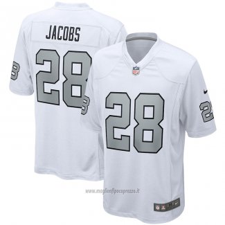 Maglia NFL Game Las Vegas Raiders Josh Jacobs Alternato Bianco