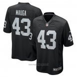 Maglia NFL Game Las Vegas Raiders Kanai Mauga Nero
