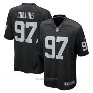 Maglia NFL Game Las Vegas Raiders Maliek Collins Nero