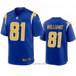 Maglia NFL Game Los Angeles Chargers 81 Mike Williams 2020 Blu