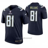 Maglia NFL Game Los Angeles Chargers 81 Mike Williams Blu