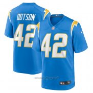 Maglia NFL Game Los Angeles Chargers Elijah Dotson Blu