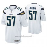 Maglia NFL Game Los Angeles Chargers Jatavis Brown Bianco