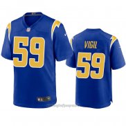 Maglia NFL Game Los Angeles Chargers Nick Vigil 2020 Blu
