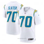 Maglia NFL Game Los Angeles Chargers Rashawn Slater Bianco