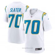 Maglia NFL Game Los Angeles Chargers Rashawn Slater Bianco