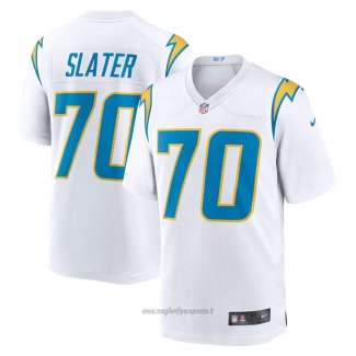 Maglia NFL Game Los Angeles Chargers Rashawn Slater Bianco