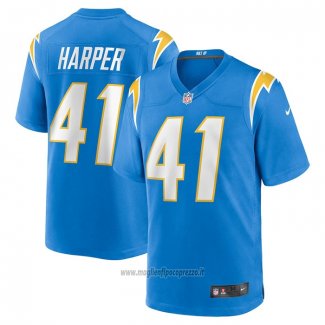 Maglia NFL Game Los Angeles Chargers Thomas Harper Blu