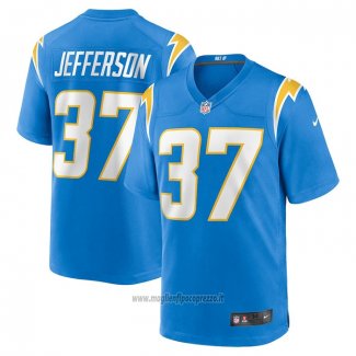 Maglia NFL Game Los Angeles Chargers Tony Jefferson Blu