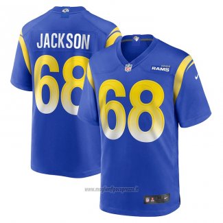 Maglia NFL Game Los Angeles Rams Aj Jackson Blu