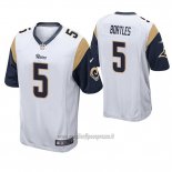 Maglia NFL Game Los Angeles Rams Blake Bortles Bianco