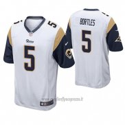 Maglia NFL Game Los Angeles Rams Blake Bortles Bianco