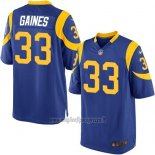 Maglia NFL Game Los Angeles Rams Gaines Blu