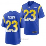 Maglia NFL Game Los Angeles Rams Cam Akers 2020 Blu