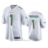 Maglia NFL Game Miami Dolphins Tua Tagovailoa Bianco