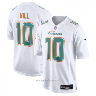 Maglia NFL Game Miami Dolphins Tyreek Hill Fashion Bianco