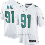 Maglia NFL Game Miami Dolphins Wake Bianco