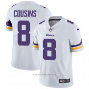 Maglia NFL Game Minnesota Vikings 8 Kirk Cousins Bianco