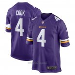 Maglia NFL Game Minnesota Vikings Dalvin Cook 4 Viola