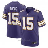 Maglia NFL Game Minnesota Vikings Joshua Dobbs Alternato Viola