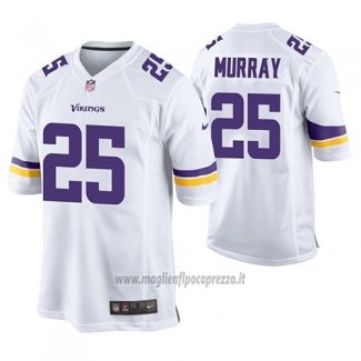 Maglia NFL Game Minnesota Vikings Latavius Murray Bianco
