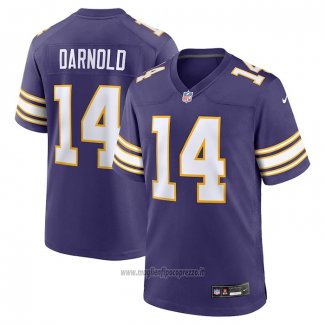 Maglia NFL Game Minnesota Vikings Sam Darnold Alternato Viola
