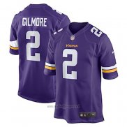 Maglia NFL Game Minnesota Vikings Stephon Gilmore Viola