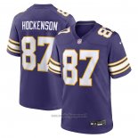 Maglia NFL Game Minnesota Vikings T.j. Hockenson Classic Viola