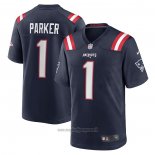 Maglia NFL Game New England Patriots Devante Parker Blu