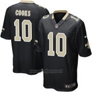Maglia NFL Game New Orleans Saints Cooks Nero