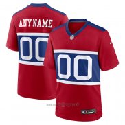 Maglia NFL Game New York Giants Alternato Personalizzate Rosso