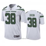 Maglia NFL Game New York Jets Kenneth Dixon Bianco