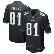 Maglia NFL Game Philadelphia Eagle Terrell Owens Retired Nero