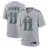 Maglia NFL Game Philadelphia Eagles A.J. Brown Atmosphere Fashion Grigio