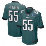 Maglia NFL Game Philadelphia Eagles Brandon Graham Super Bowl Lvii Patch Verde