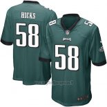 Maglia NFL Game Philadelphia Eagles Hicks Verde