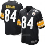 Maglia NFL Game Pittsburgh Steelers Brown Nero