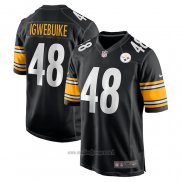 Maglia NFL Game Pittsburgh Steelers Godwin Igwebuike Nero