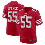 Maglia NFL Game San Francisco 49ers Akeem Spence Home Rosso