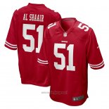 Maglia NFL Game San Francisco 49ers Azeez Al Shaair Rosso