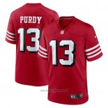 Maglia NFL Game San Francisco 49ers Brock Purdy Alternato Rosso