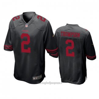 Maglia NFL Game San Francisco 49ers Chris Thompson Nero