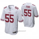 Maglia NFL Game San Francisco 49ers Dee Ford Bianco